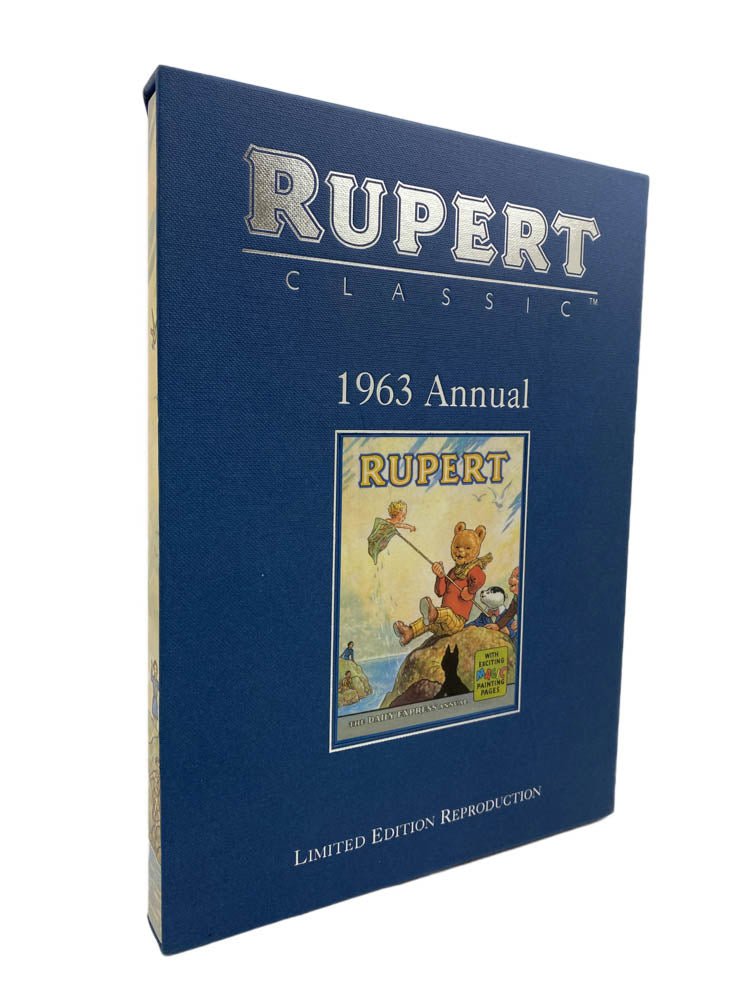 Bestall, Alfred - Rupert 1963 Annual | front of book. Published by Egmont in 2008. Hard Cover In Slipcase.  Condition:  Fine/No Jacket ( as Issued )