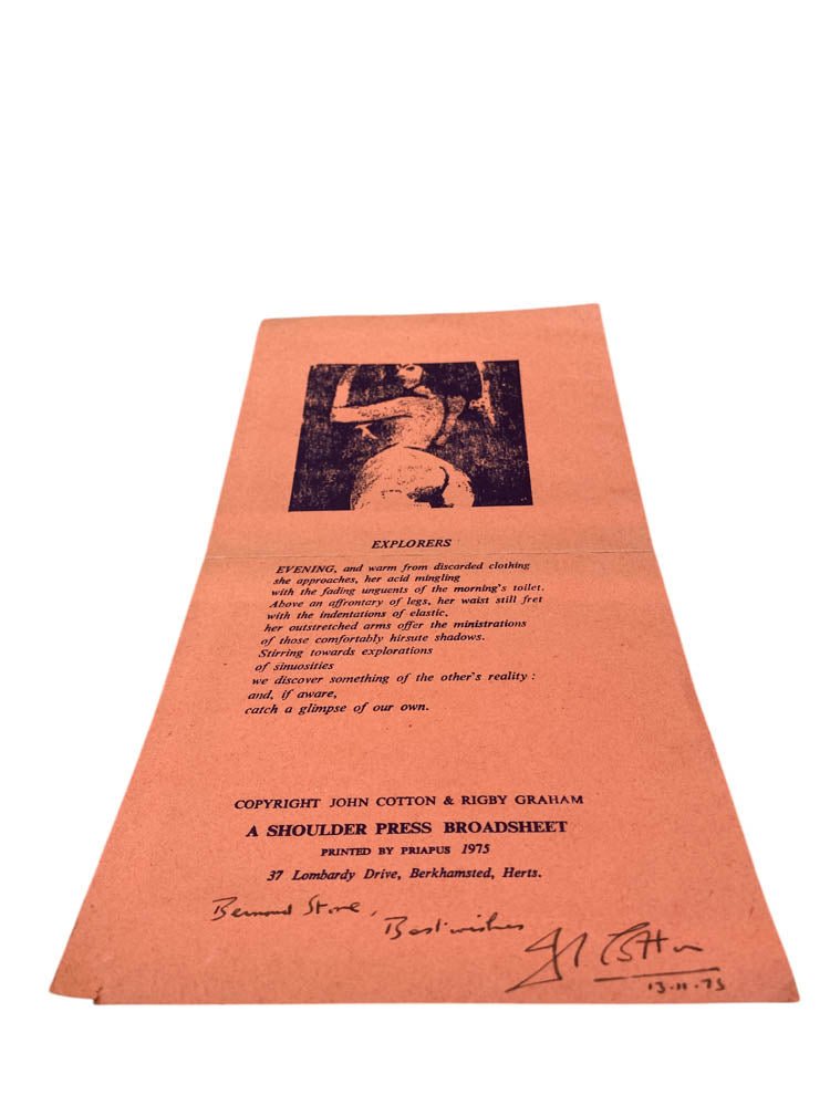 Cotton, John - Explorers - SIGNED | image1
