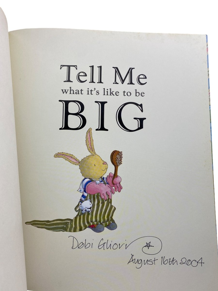 Dunbar, Joyce - Tell Me What It's Like To Be Big - SIGNED | image3