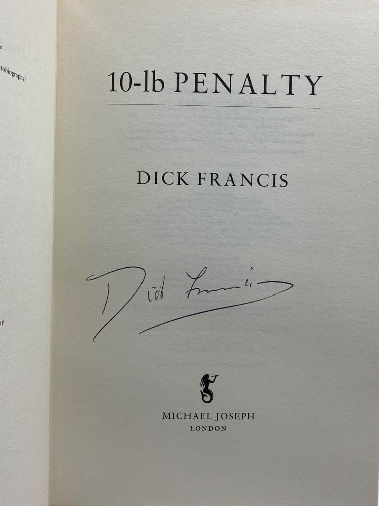 Francis, Dick - 10lb Penalty - SIGNED | image3