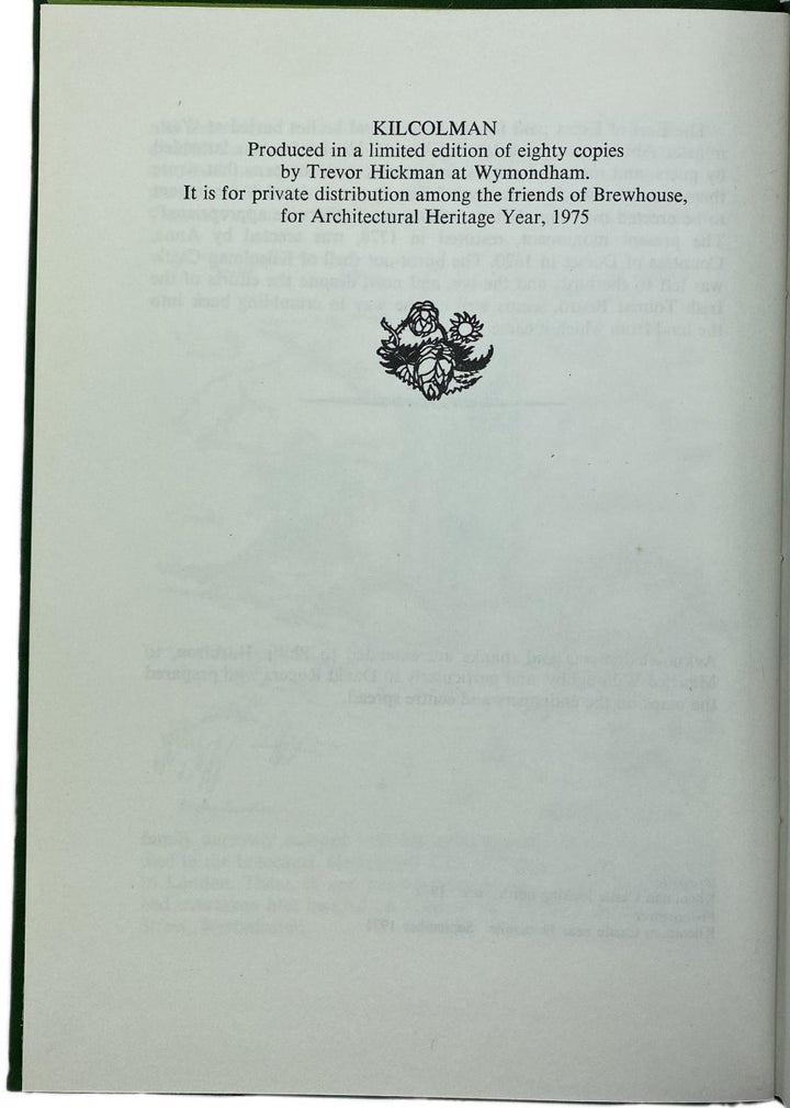 Graham, Rigby - Edmund Spenser's Kilcolman | signature page