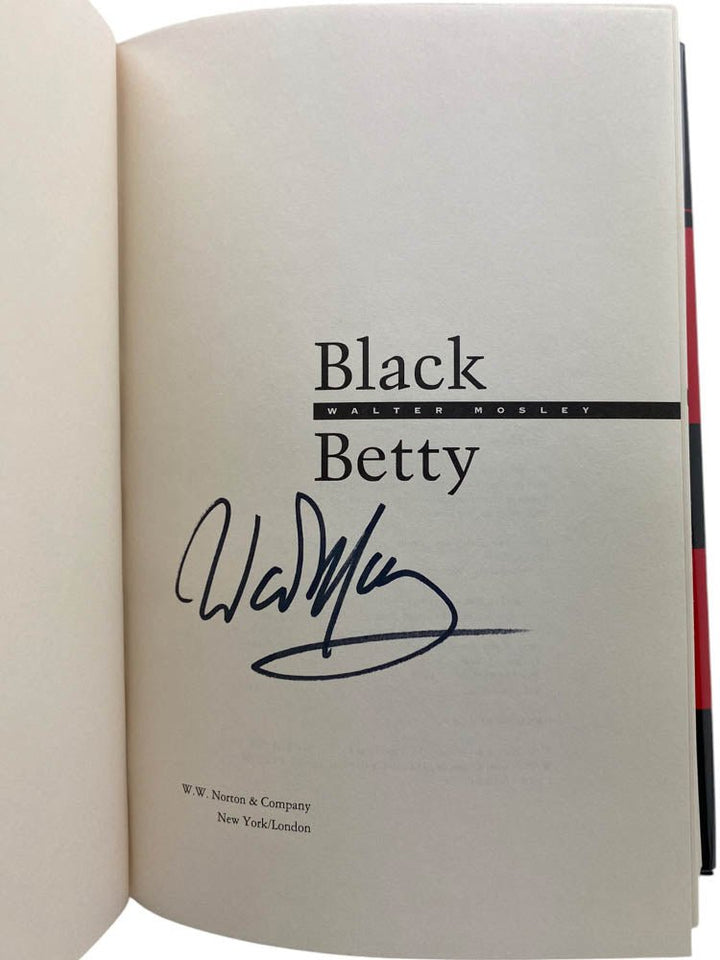 Mosley, Walter - Black Betty - SIGNED | image3