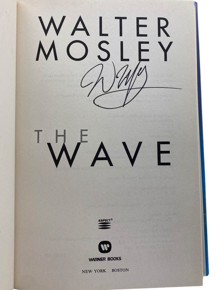 Mosley, Walter - The Wave - SIGNED | image3