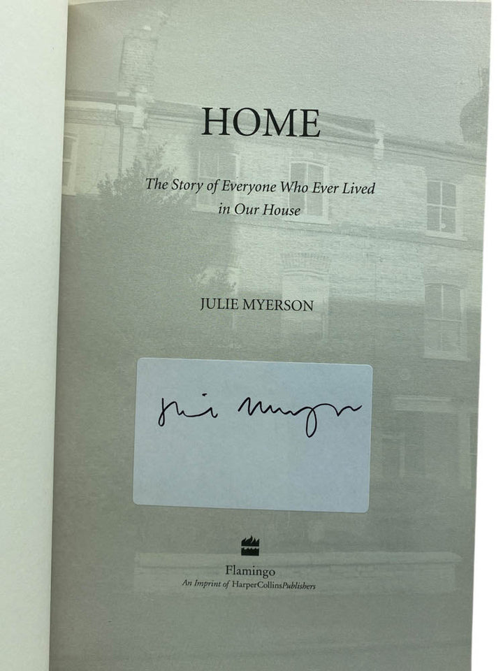 Myerson, Julie - Home - SIGNED | image3