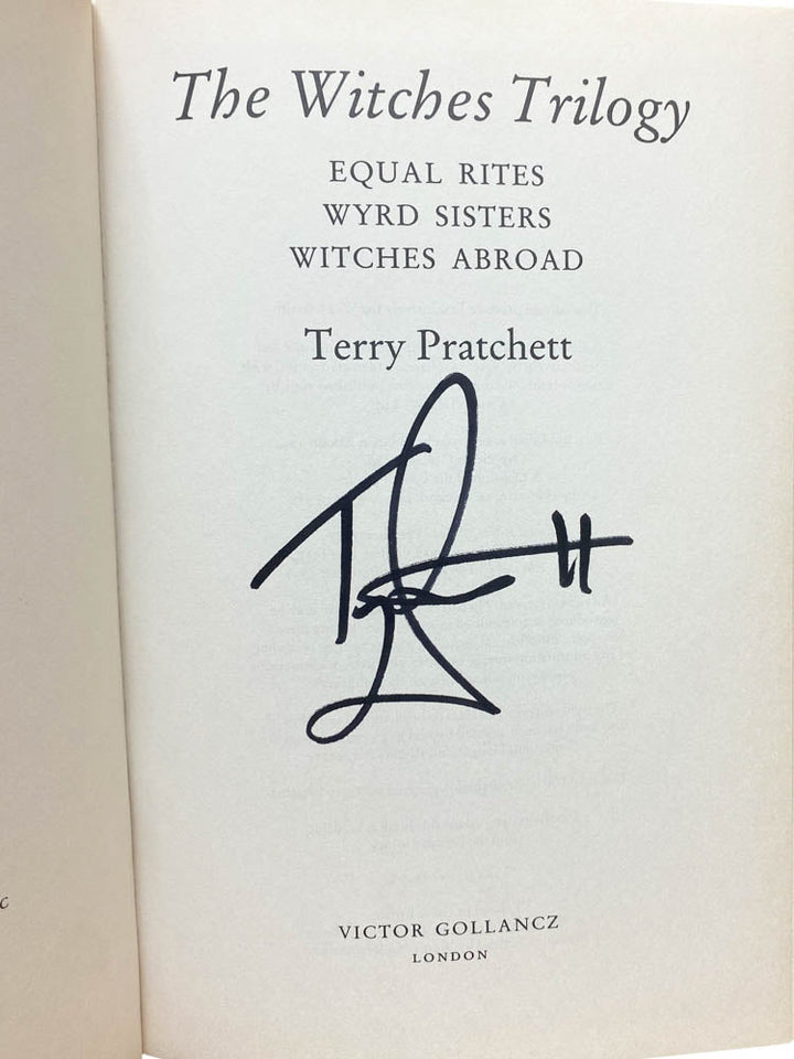 Pratchett, Terry - The Witches Trilogy - SIGNED | image2