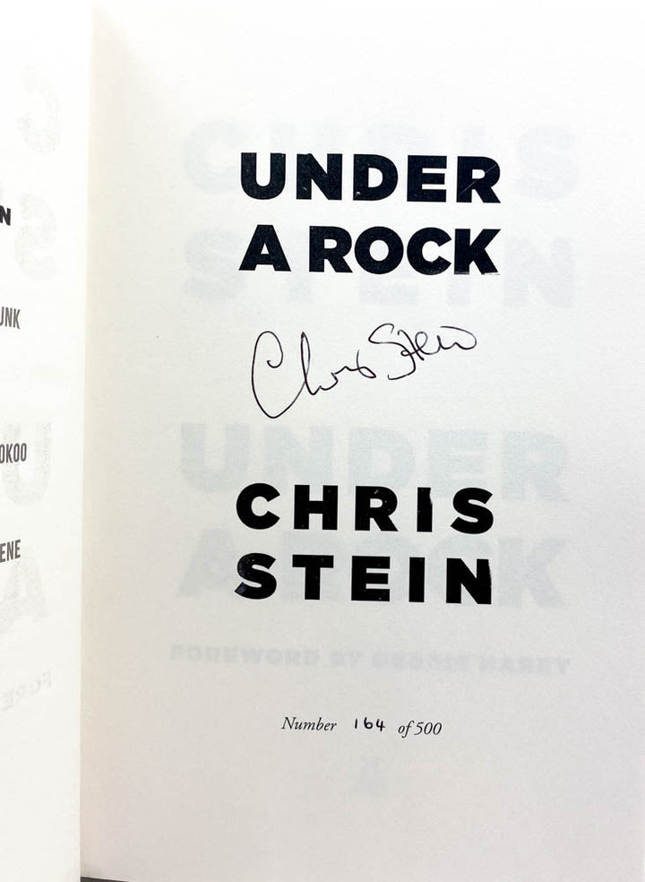 Stein, Chris - Under a Rock - SIGNED | image3