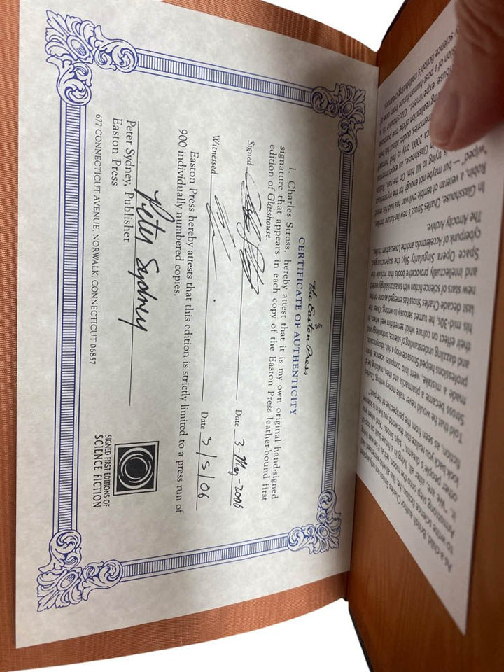 Stross, Charles - Glasshouse - SIGNED | image4