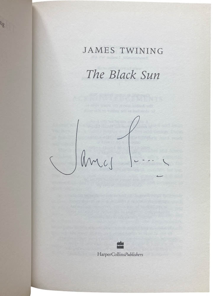 Twining, James - The Black Sun - SIGNED | image3