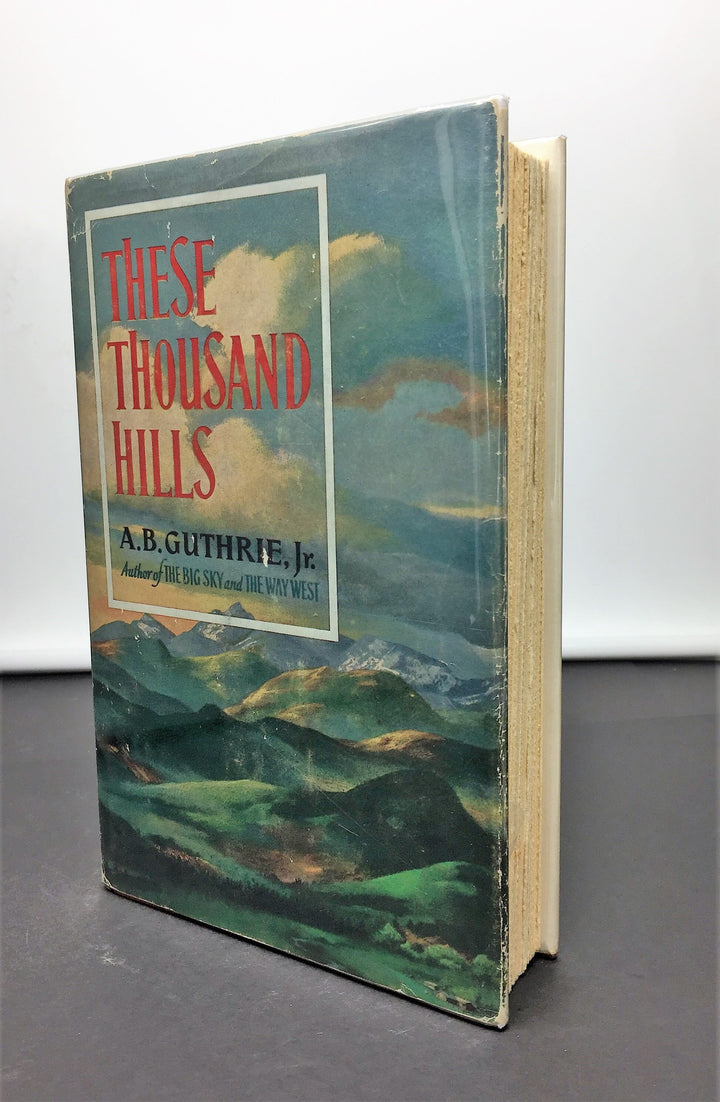 Guthrie, A B - These Thousand Hills - SIGNED | back cover