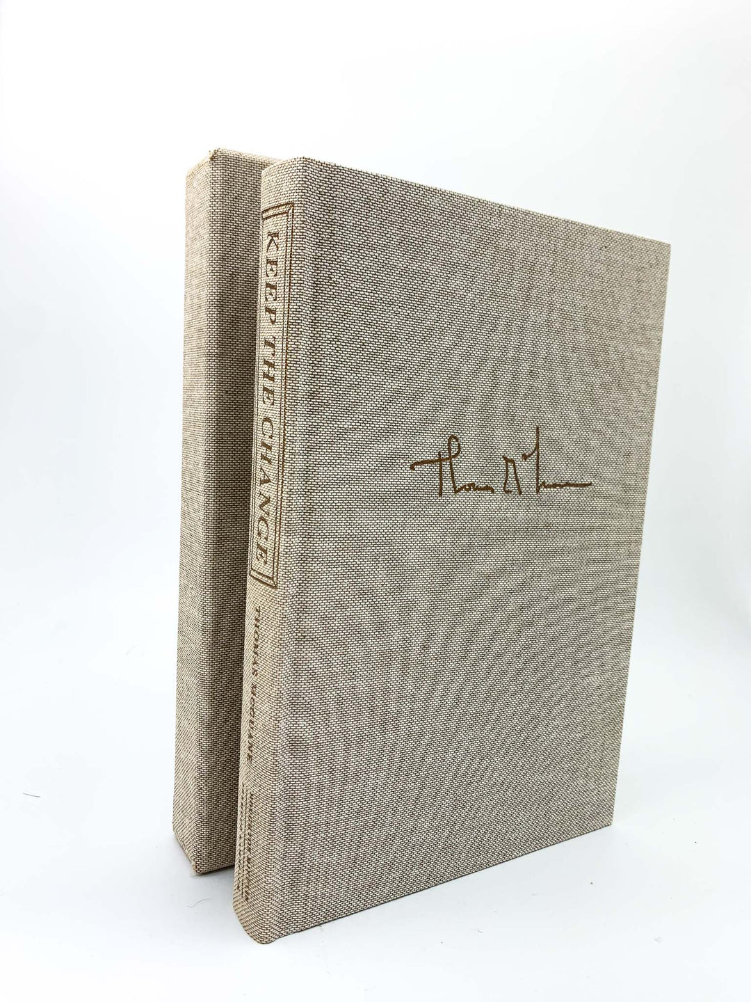 Thomas McGuane First Edition | Keep the Change SIGNED . Published by Houghton Mifflin / Seymour Lawrence in 1989. Hardcover.  Condition:  Fine/No Jacket ( as Issued )