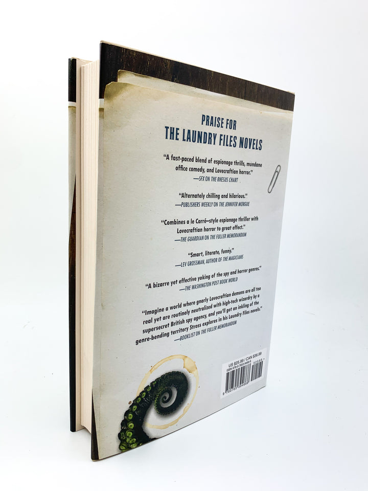 Stross, Charles - The Delirium Brief - SIGNED | signature page