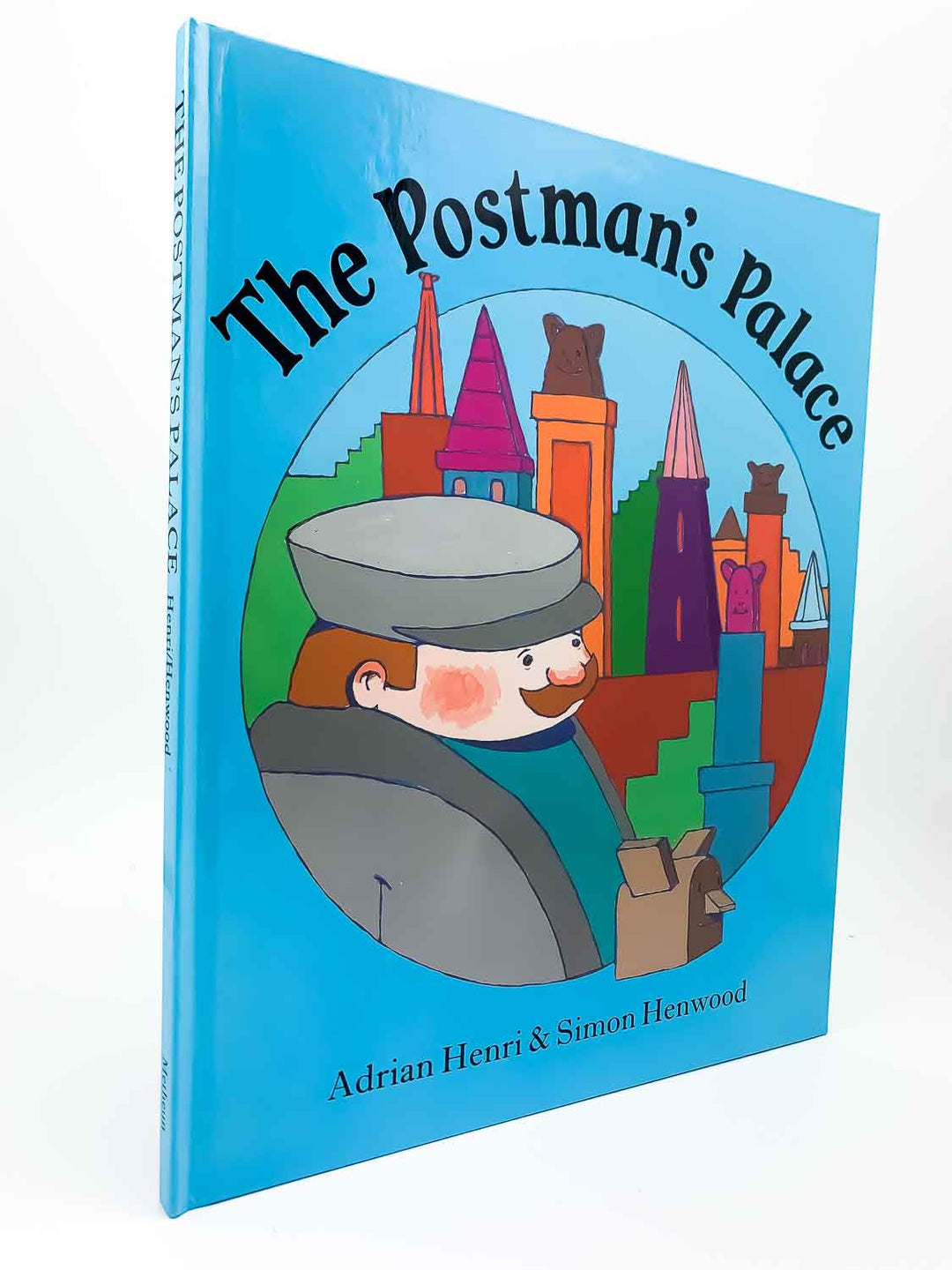 Adrian Henri - SIGNED | The Postman's PalacePublishe. Published by Methuen in 1990. Laminated Boards.  Condition:  Fine/No Jacket ( as Issued )