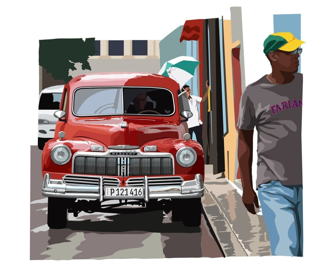 1947 Mercury Eight | image1 | Signed Limited Edtion Print