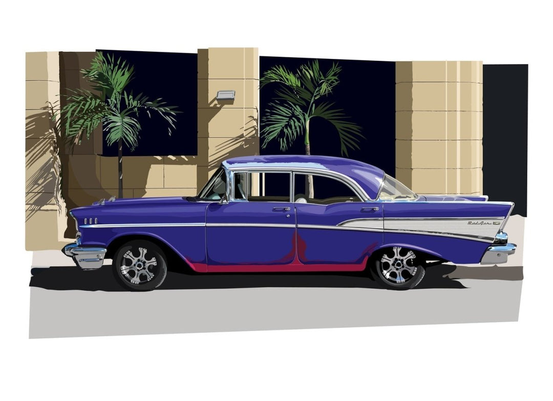 1957 Chevrolet Bel Air | image1 | Signed Limited Edtion Print