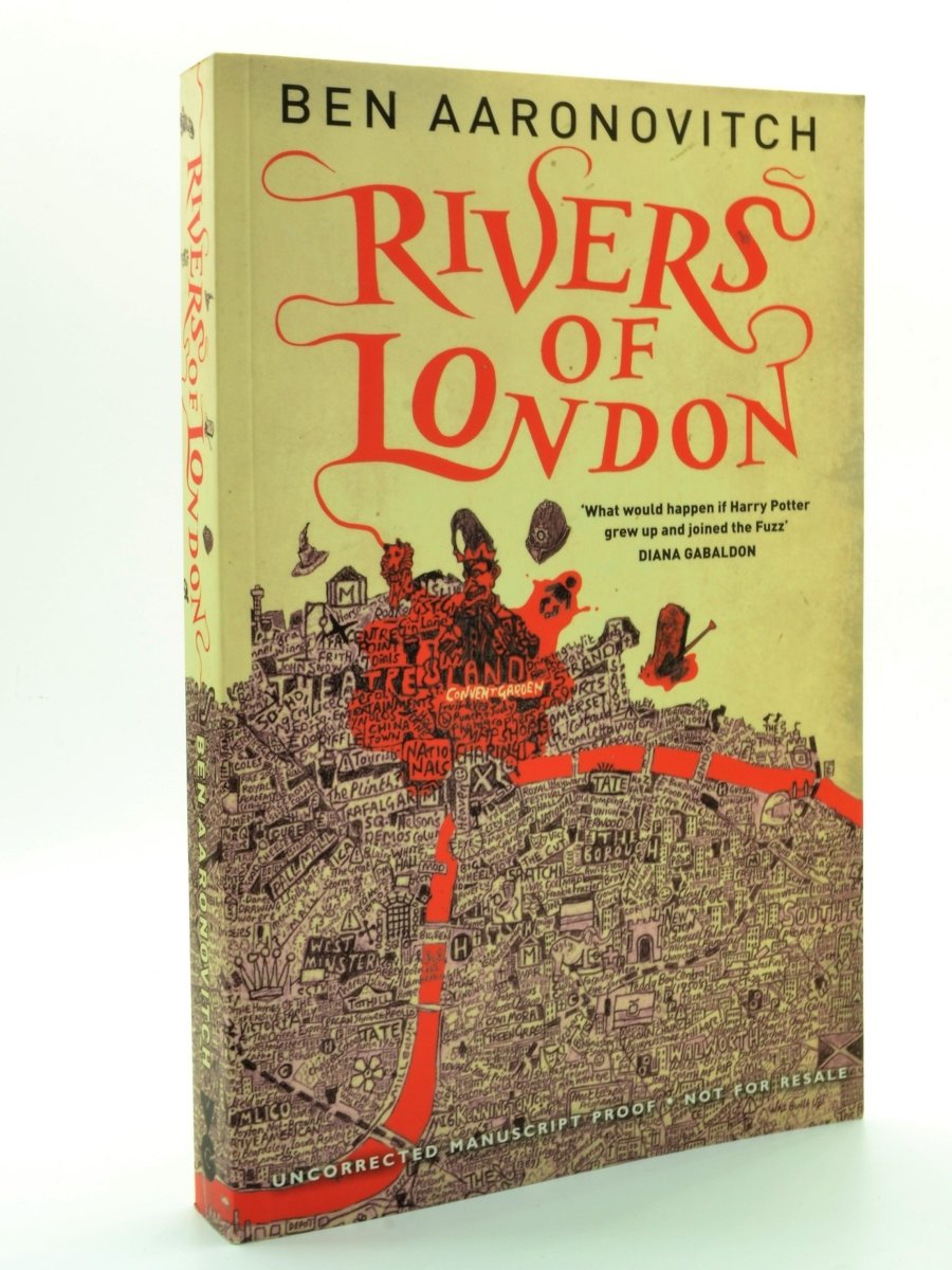 Aaronovitch, Ben - Rivers of London ( Uncorrected Proof copy ) | front cover