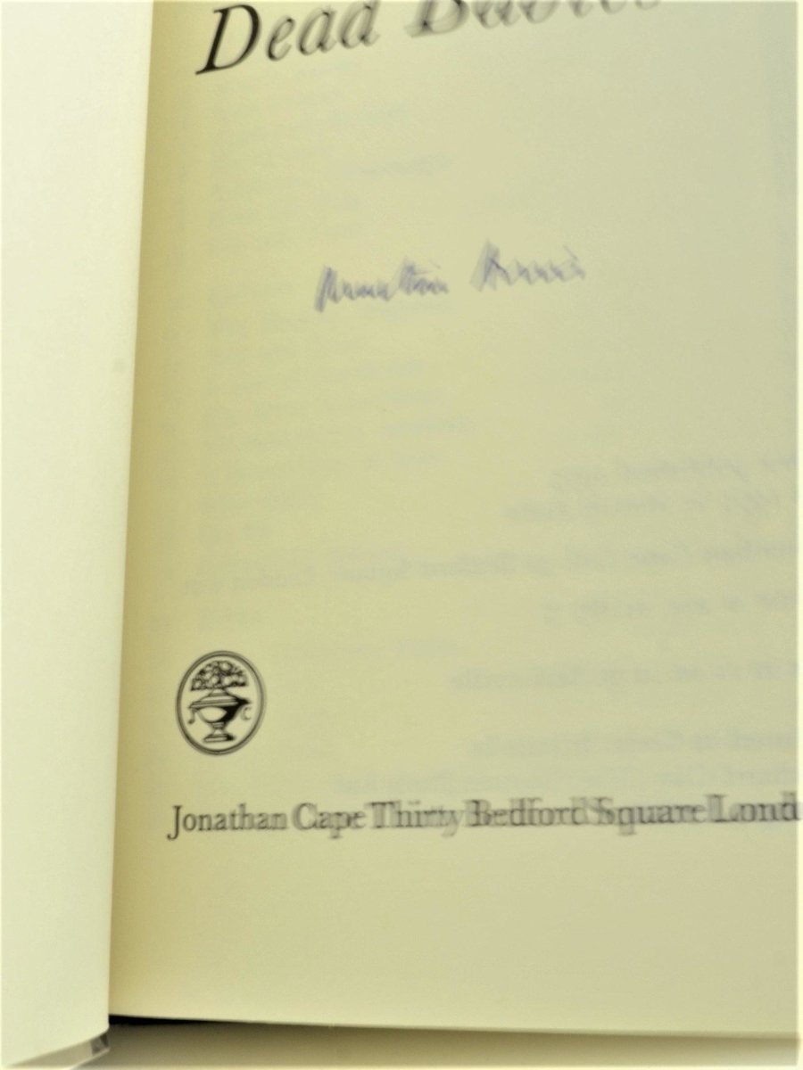 Amis, Martin - Dead Babies - SIGNED | back cover