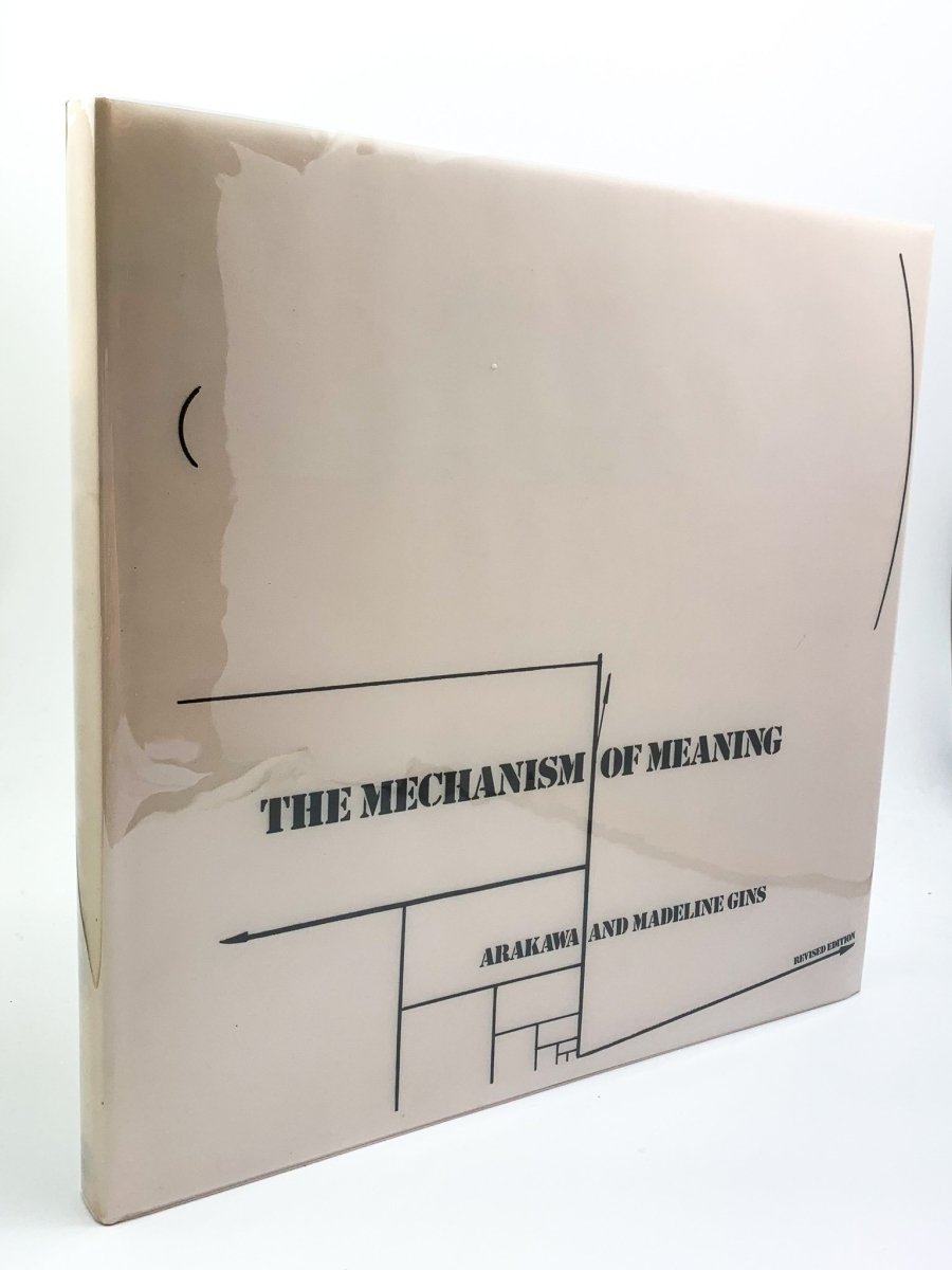 Arakawa - The Mechanism of Meaning | front cover. Published by Abbeville Press in 1988. Hardcover.  Condition:  Near Fine/Near Fine