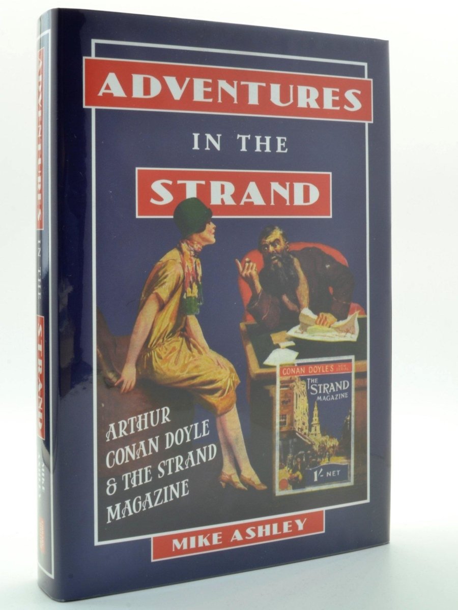 Ashley, Mike - Adventures in the Strand | front cover. Published by British Library in 2016. Hardcover.  Condition:  Near Fine ++/Near Fine ++