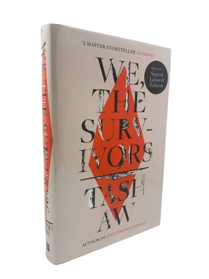 Aw, Tash - We, the Survivors - SIGNED | front cover. Published by Fourth Estate in 2019. Hardcover.  Condition:  Fine/Fine