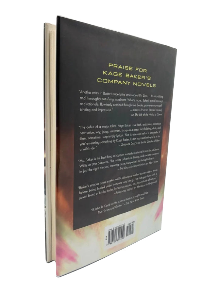 Baker, Kage - The Children of the Company - SIGNED | back cover
