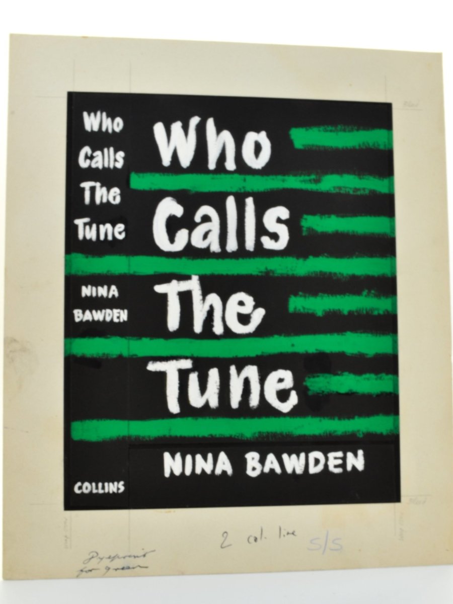 Bawden, Nina - Who Calls the Tune ( Original Dustwrapper Artwork ) | front cover. Published by Collins in 1952. Unbound In Portfolio. Condition: Fine/n/a
