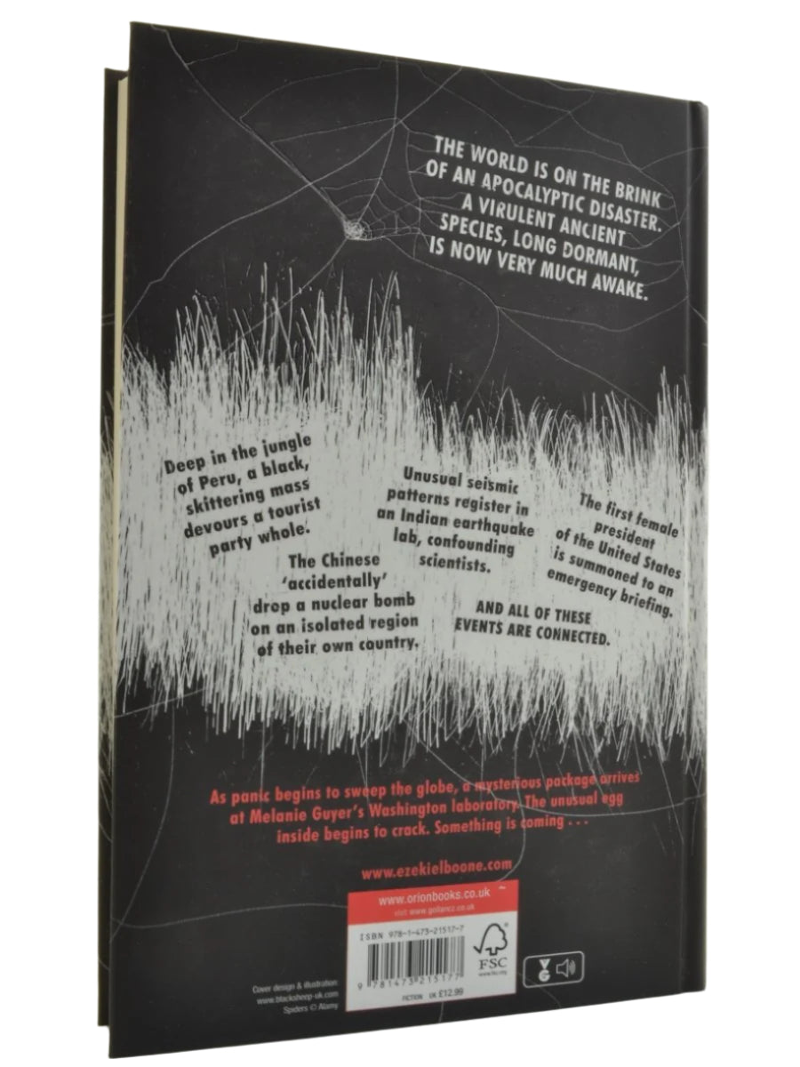 Boone, Ezekiel - The Hatching - SIGNED | back cover