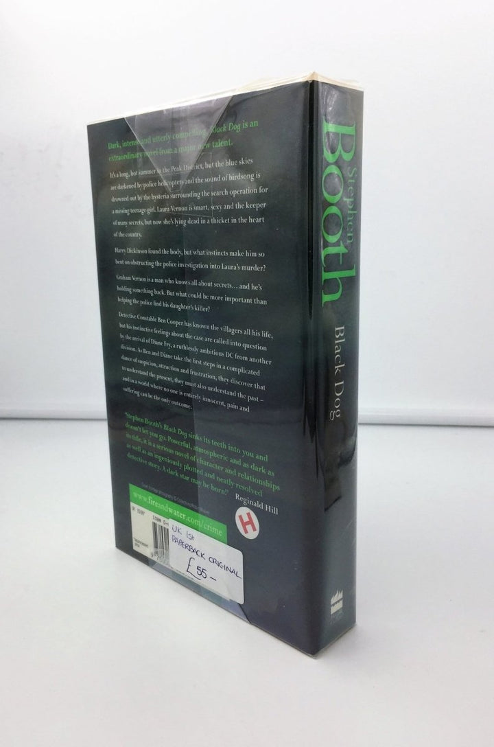 Booth, Stephen - Black Dog | back cover
