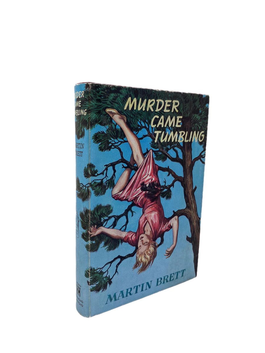 Brett, Martin - Murder Came Tumbling | front cover. Published by Hammond Hammond in 1959. Hardcover.  Condition:  Near Fine/Near Fine +