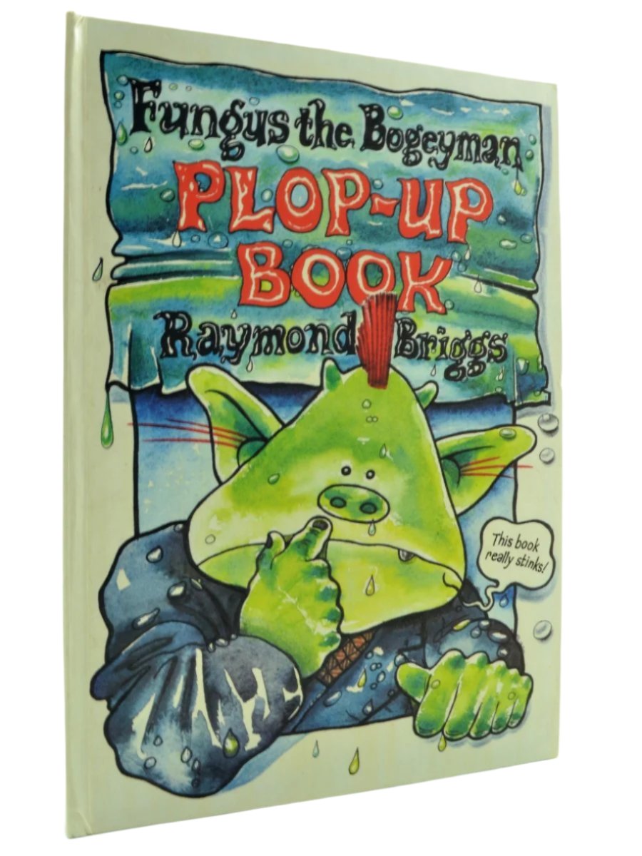 Briggs, Raymond - Fungus the Bogeyman Plop-up Book - SIGNED | front cover. Published by Hamish Hamilton in 1982. Laminated Boards.  Condition:  Very Good ++ / Near Fine/No Jacket ( as Issued )