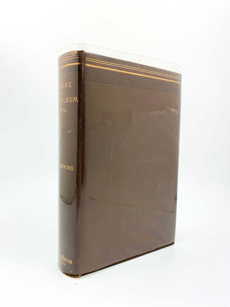 Browning, Robert - Fifine at the Fair | front cover. Published by Houghton Mifflin  in 1886. Hardcover.  Condition:  Very Good ++/No Jacket