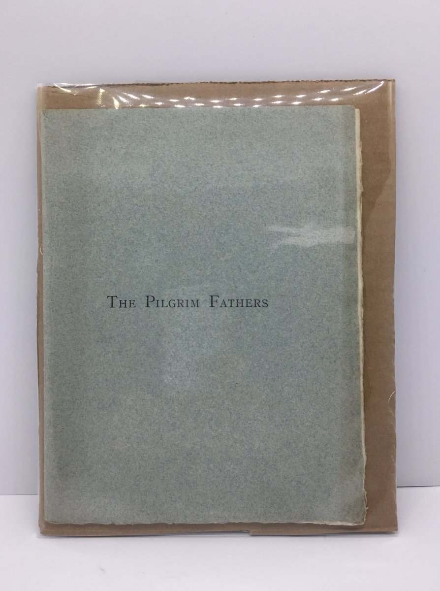 Buchan, John - The Pilgrim Fathers | front cover. Published by Basil Blackwell in 1898. Paperback.  Condition:  Near Fine/No Jacket ( as Issued )