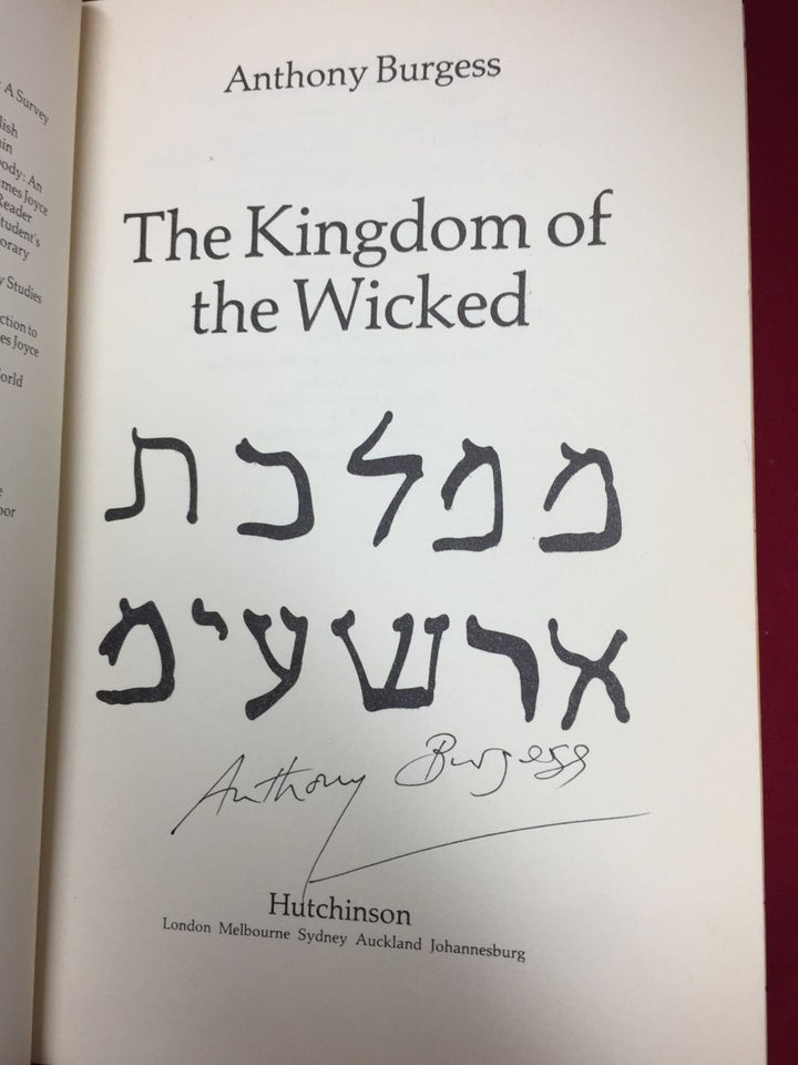 Burgess, Anthony - The Kingdom of the Wicked | sample illustration