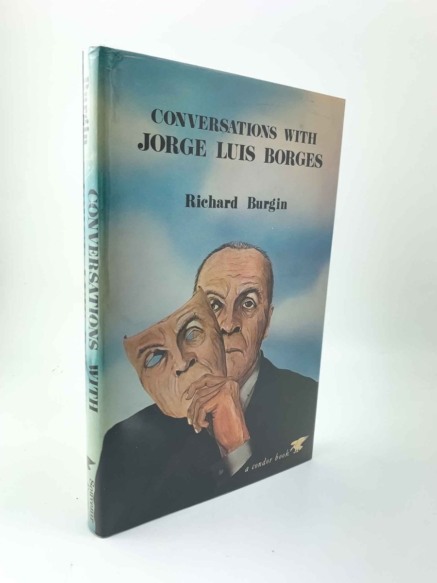 Burgin, Richard - Conversations with Jorge Luis Borges | front cover. Published by Souvenir Press in 1973. Hardcover.  Condition:  Near Fine/Very Good ++