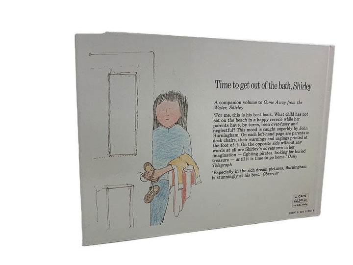 Burningham, John - Time to Get Out of the Bath, Shirley | back cover