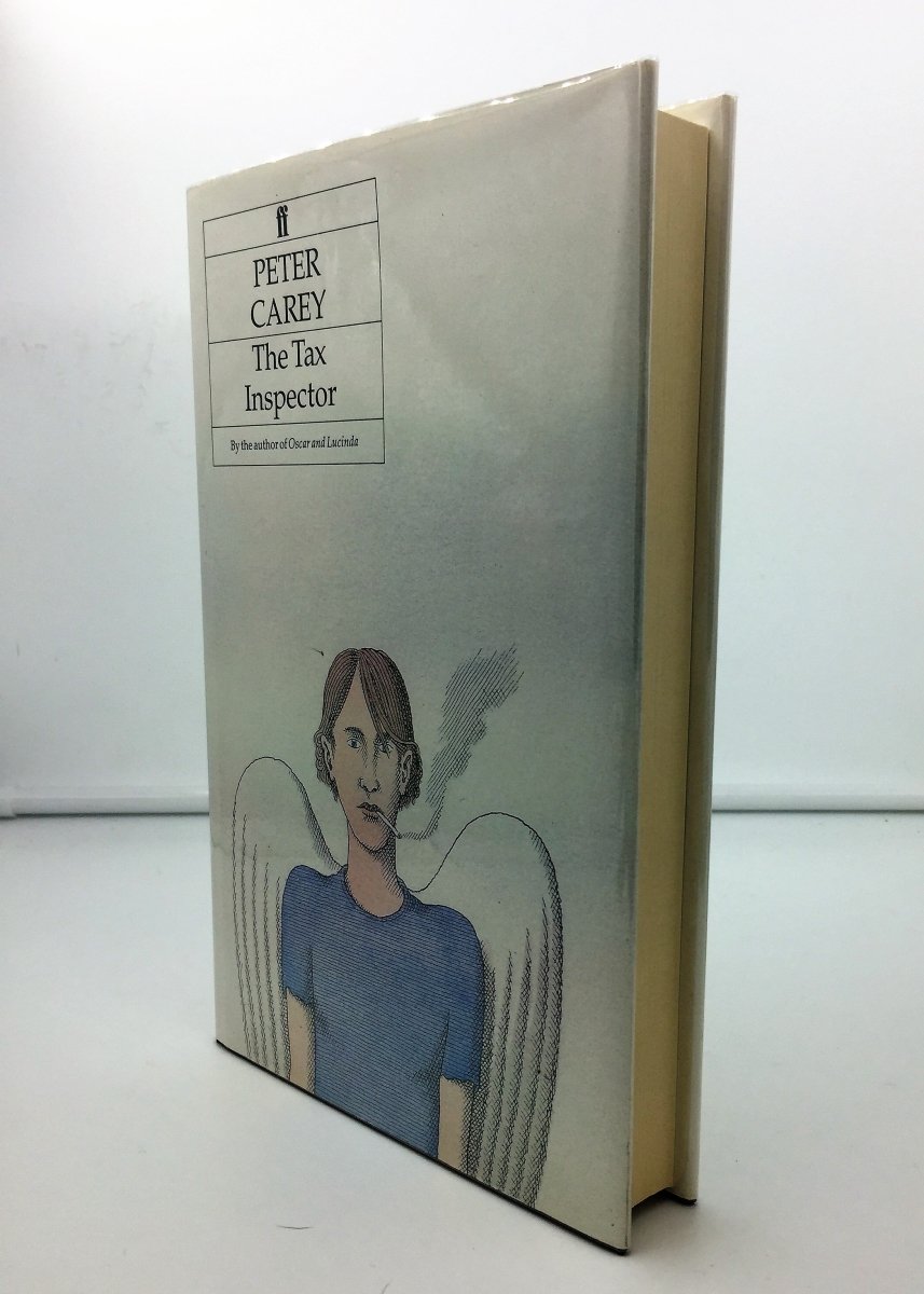 Carey, Peter - The Tax Inspector | front cover. Published by Faber & Faber Limited in 1991. Hardcover.  Condition:  Near Fine +/Near Fine +