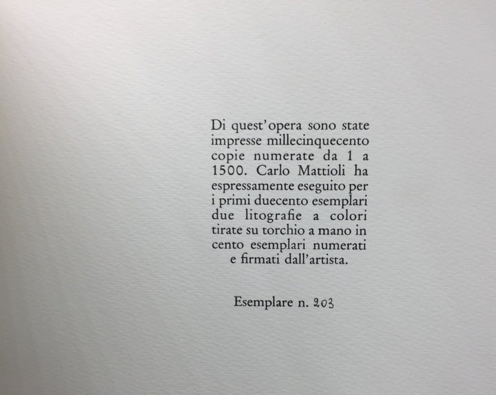 Cerastico, Gino - 37 Disegni Di Carlo Mattioli | sample illustration