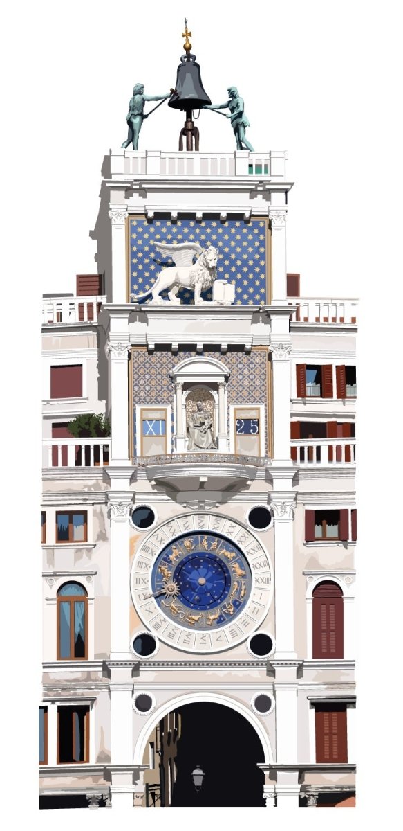 Clock Tower, Venice | image1 | Signed Limited Edtion Print