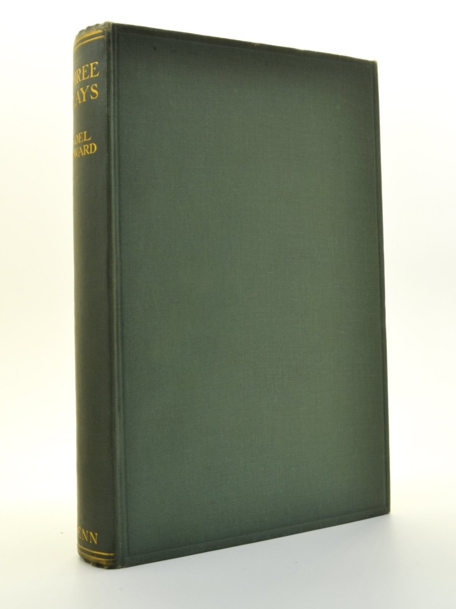 Coward, Noel - Three Plays | front cover. Published by Ernest Benn in 1925. Hardcover.  Condition:  Near Fine/No Jacket
