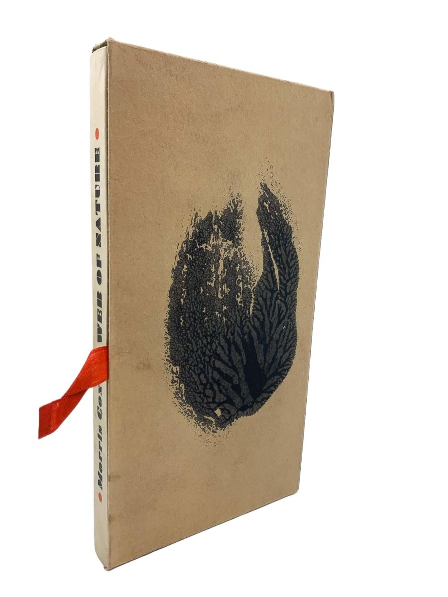 Cox, Morris - A Web of Nature - SIGNED | image1. Published by Gogmagog Press in 1964. Hard Cover In Slipcase.  Condition:  Fine/No Jacket ( as Issued )
