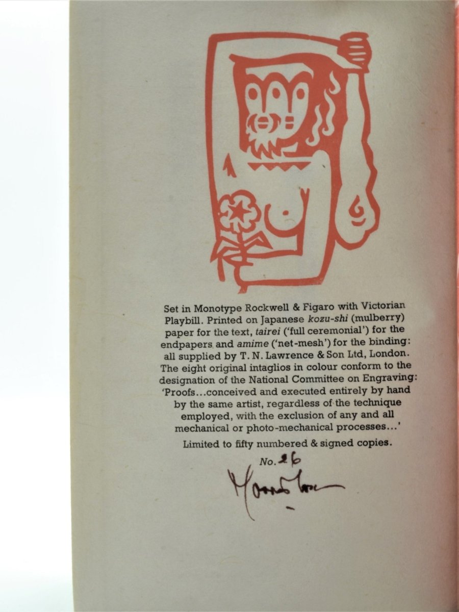 Cox, Morris - Poems 1970 - 1971 | back cover