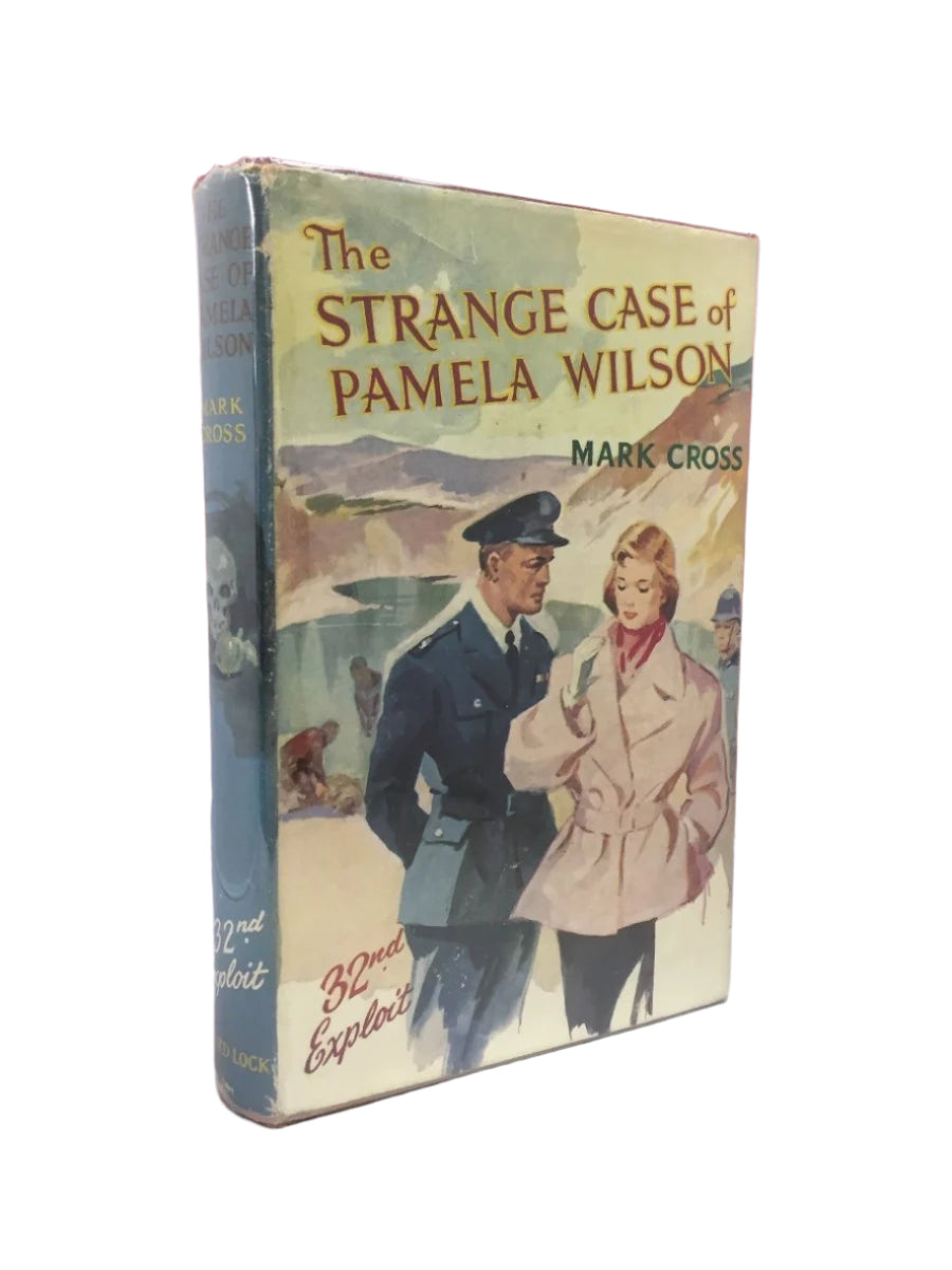 Cross, Mark - The Strange Case of Pamela Wilson | front cover. Published by Ward Lock in 1954. Hardcover.  Condition:  Very Good +/Very Good +