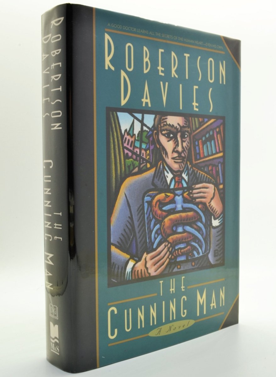 Davies, Robertson - The Cunning Man | front cover. Published by McClelland & Stewart in 1994. Hardcover.  Condition:  Near Fine/Fine