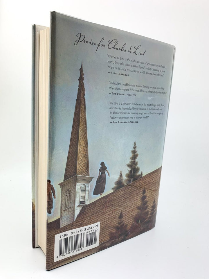 De Lint, Charles - Widdershins - SIGNED | back cover