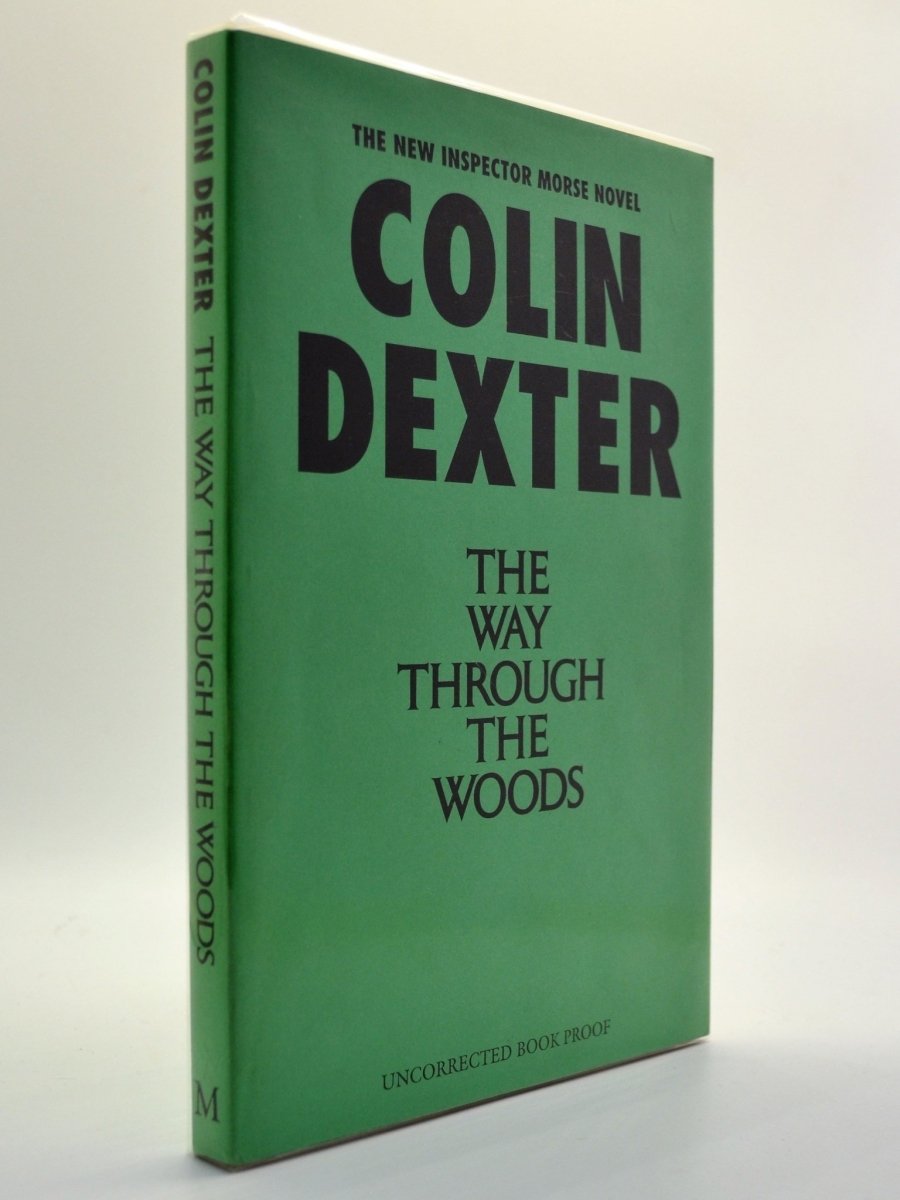 Dexter, Colin - The Way Through the Woods - SIGNED | front cover