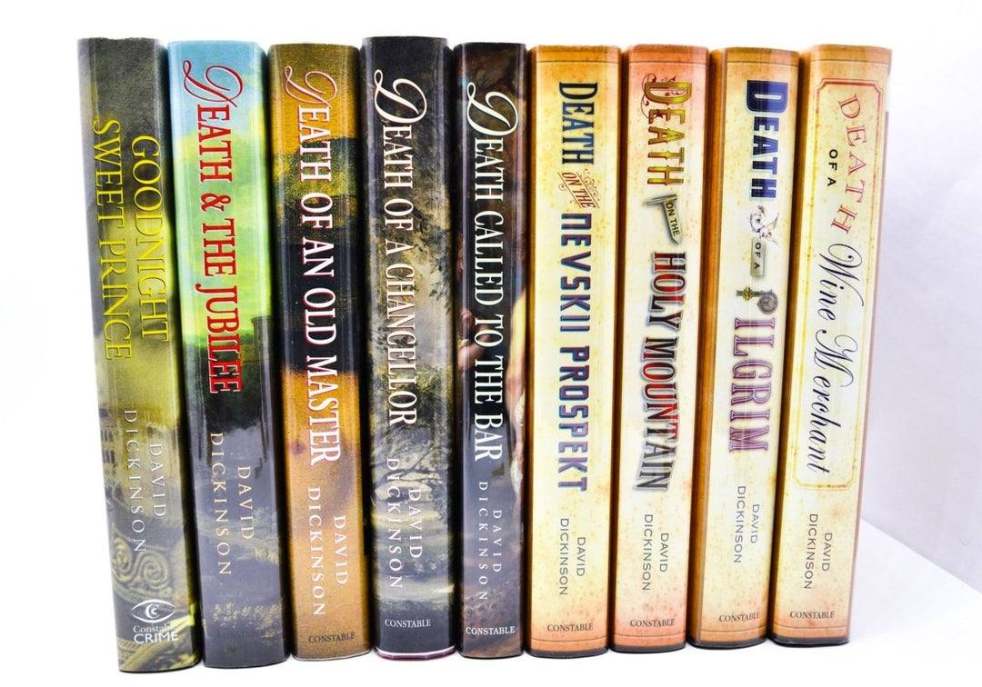 Dickinson, David - 7 Volume SIGNED collection of Lord Powerscourt Mysteries - SIGNED | front cover