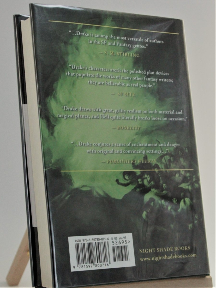 Drake, David - Balefires - SIGNED | signature page