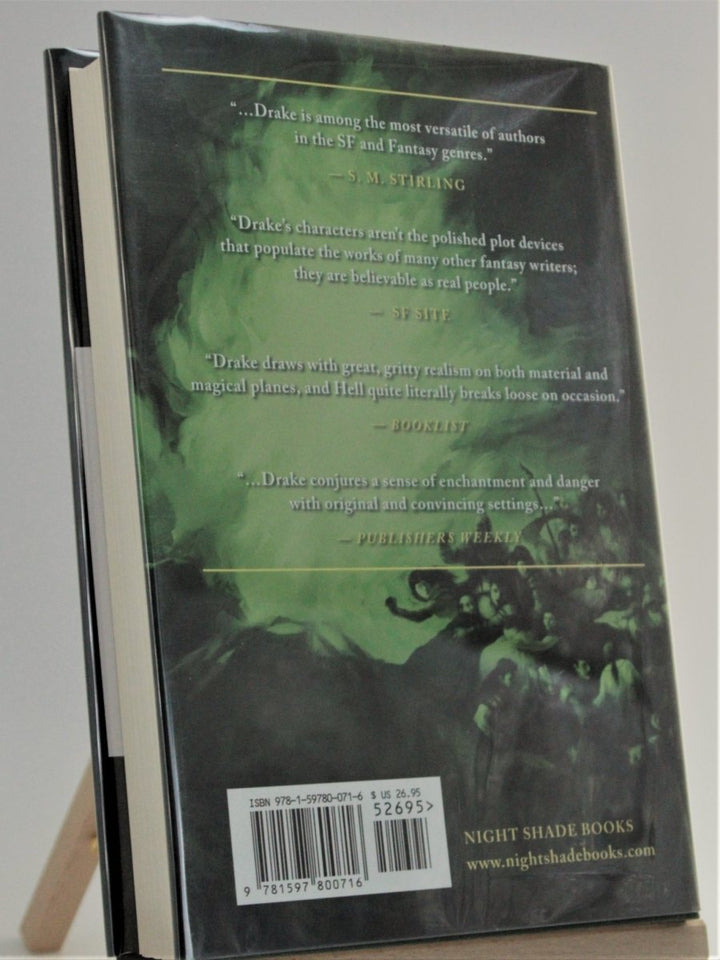 Drake, David - Balefires - SIGNED | signature page