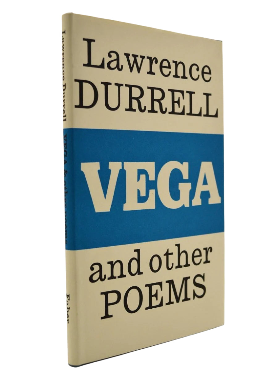 Durrell, Lawrence - Vega and Other Poems | front cover. Published by Faber & Faber Limited in 1973. Hardcover.  Condition:  Near Fine/Very Good +++