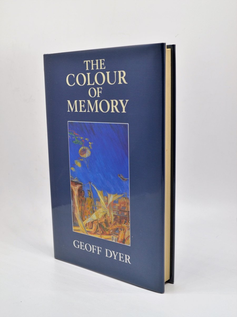 Dyer, Geoff - The Colour of Memory | front cover. Published by Jonathan Cape Ltd in 1989. Hardcover.  Condition:  Near Fine/Fine
