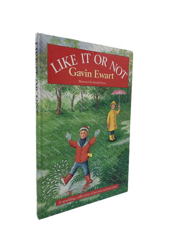 Ewart, Gavin - Like It or Not - SIGNED | front cover. Published by Bodley Head in 1992. Laminated Boards.  Condition:  Near Fine/No Jacket ( as Issued )